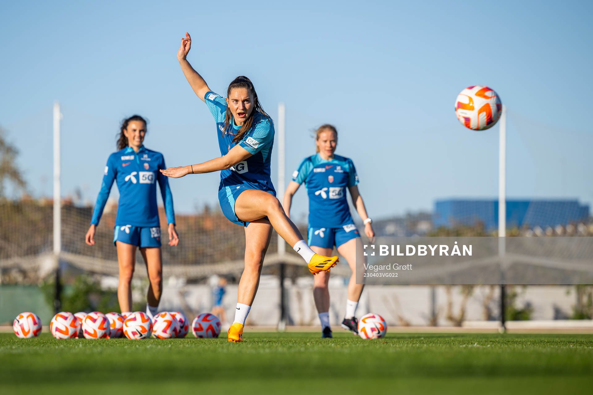 Vilde Bøe Risa of the Norwegian women's national football