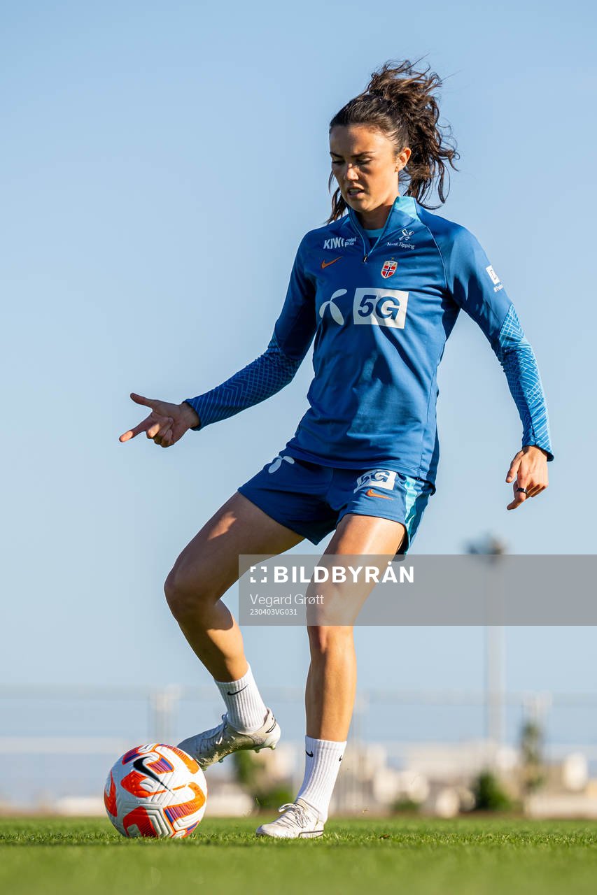 Ingrid Syrstad Engen of the Norwegian women's national