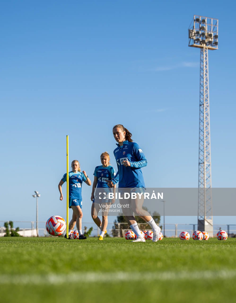 Elisabeth Terland of the Norwegian women's national
