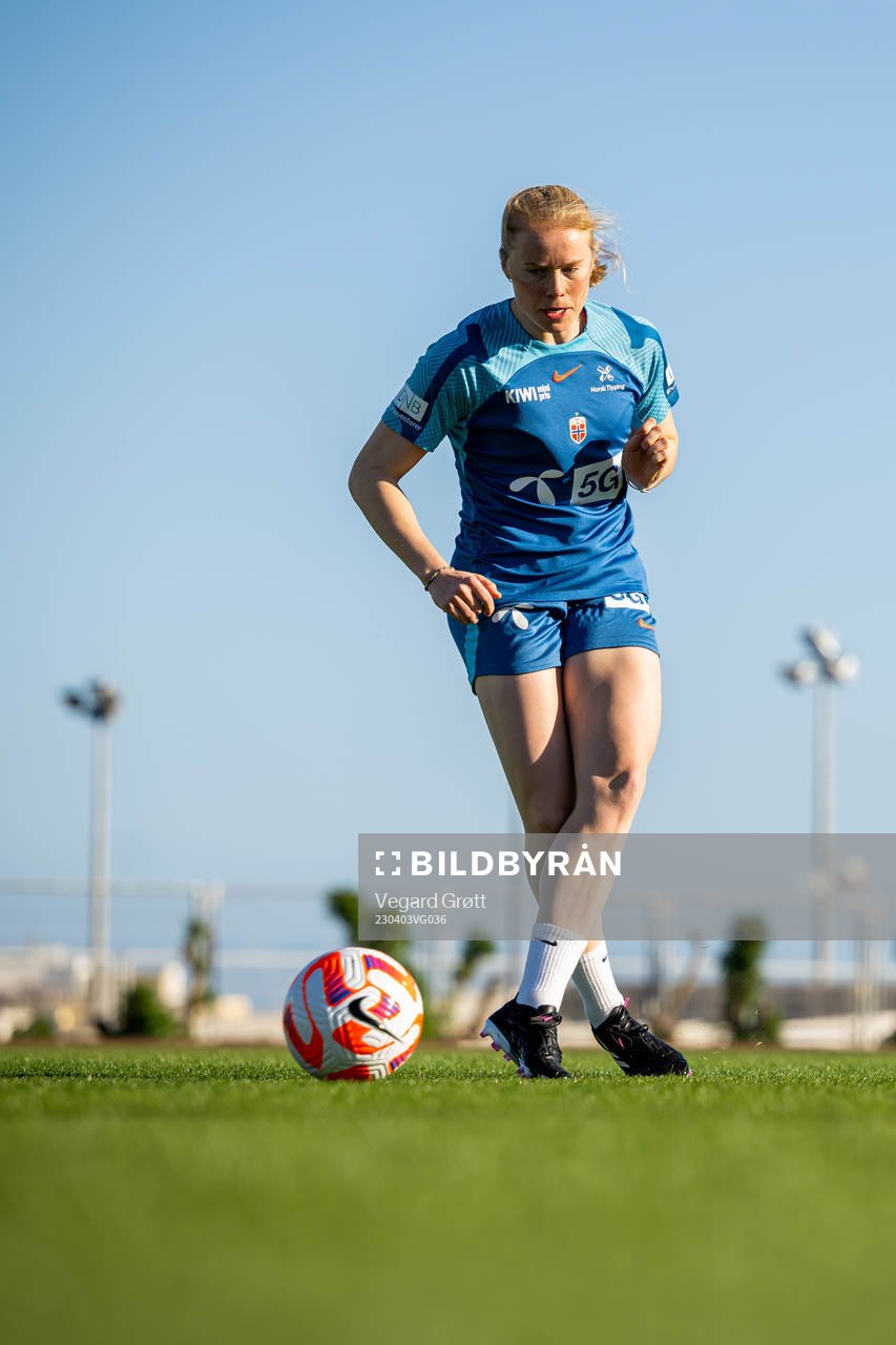 Julie Blakstad of the Norwegian women's national football