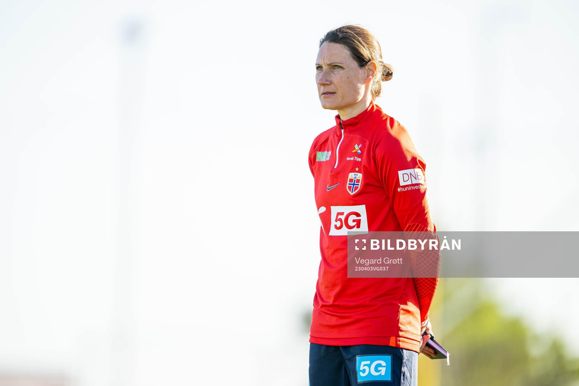 Ingvild Stensland, assistant coach of the Norwegian women's