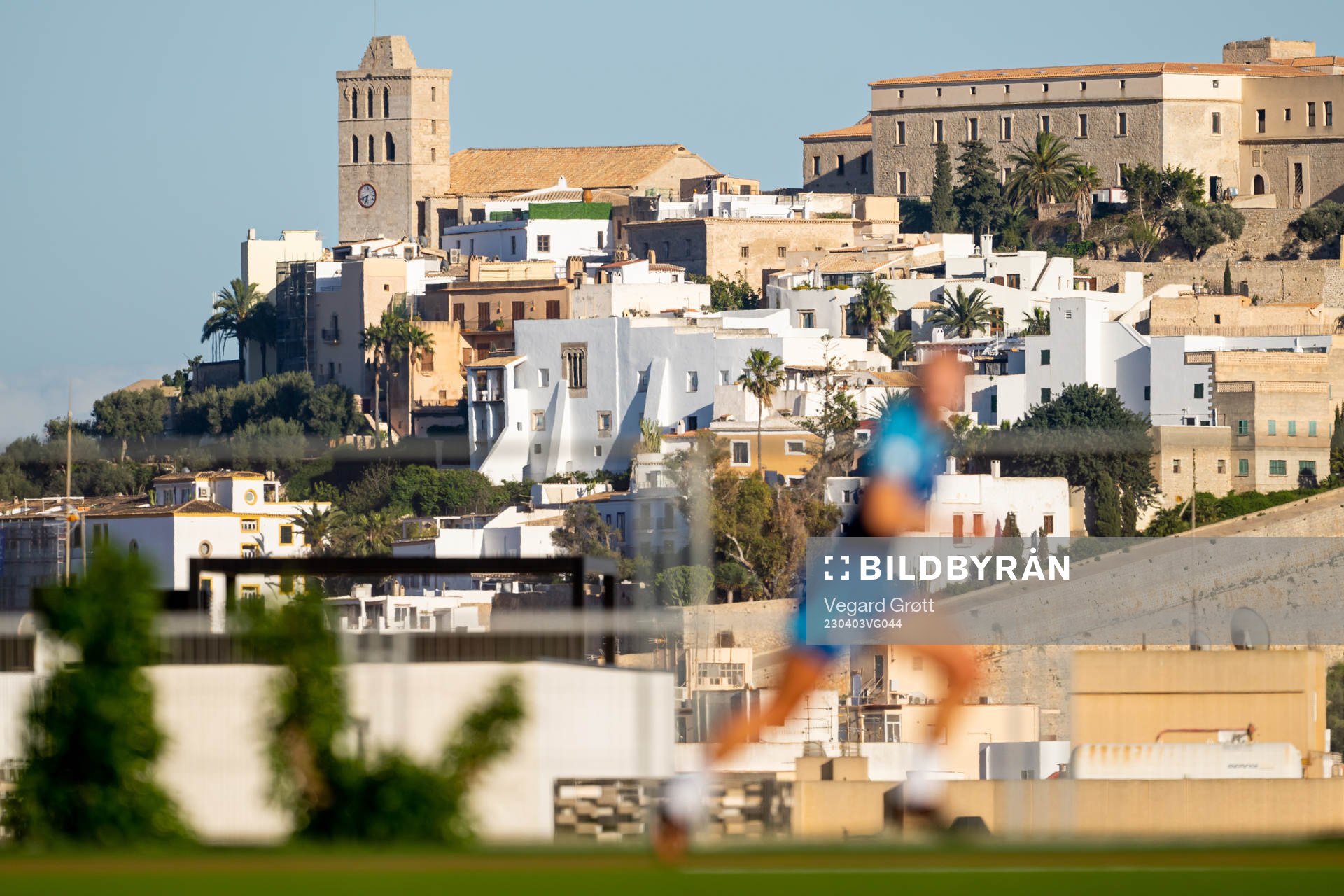 The Ibiza old town Eivissa