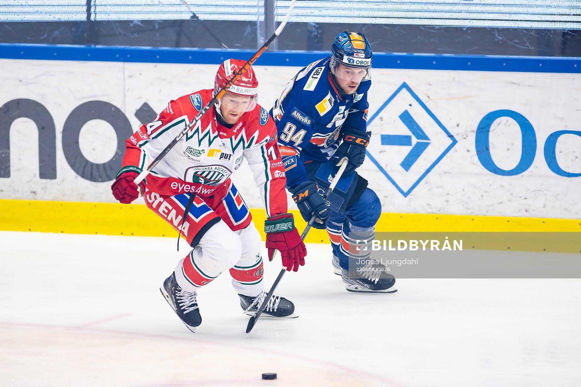Frölundas Andreas Borgman och Växjös Joel Persson