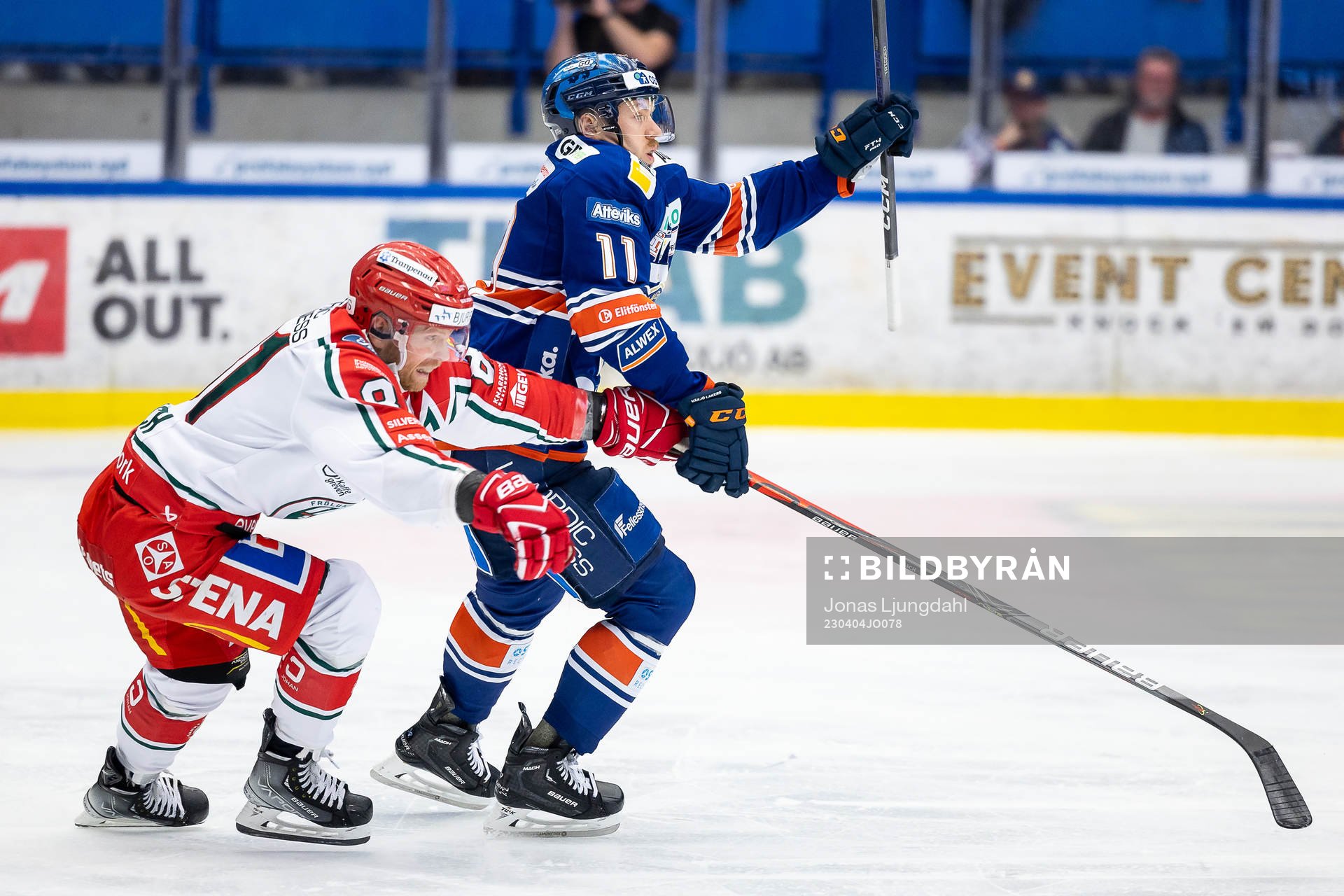 Frölundas Ryan Lasch och Växjös Kalle Kossila