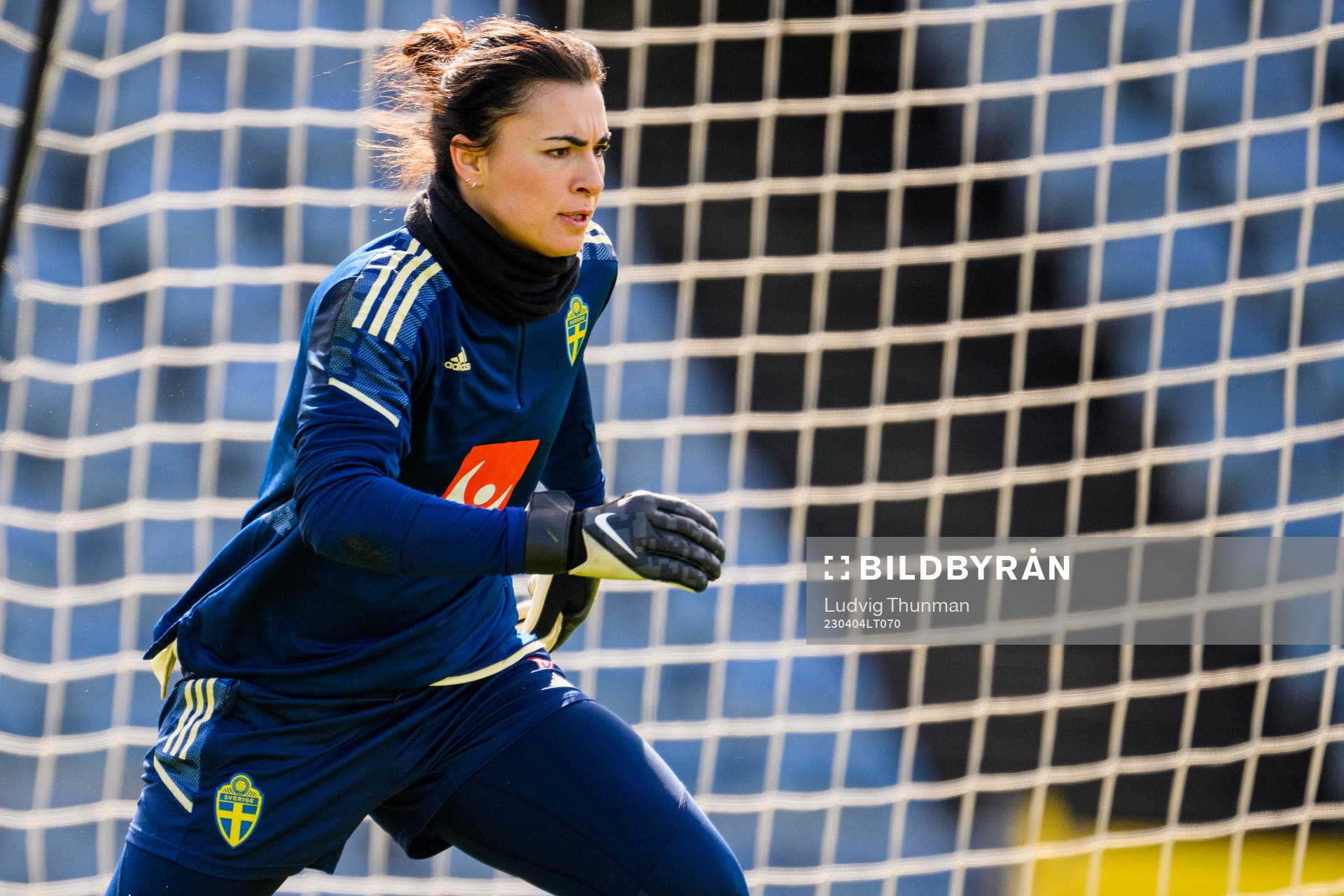Goalkeeper Zecira Musovic
