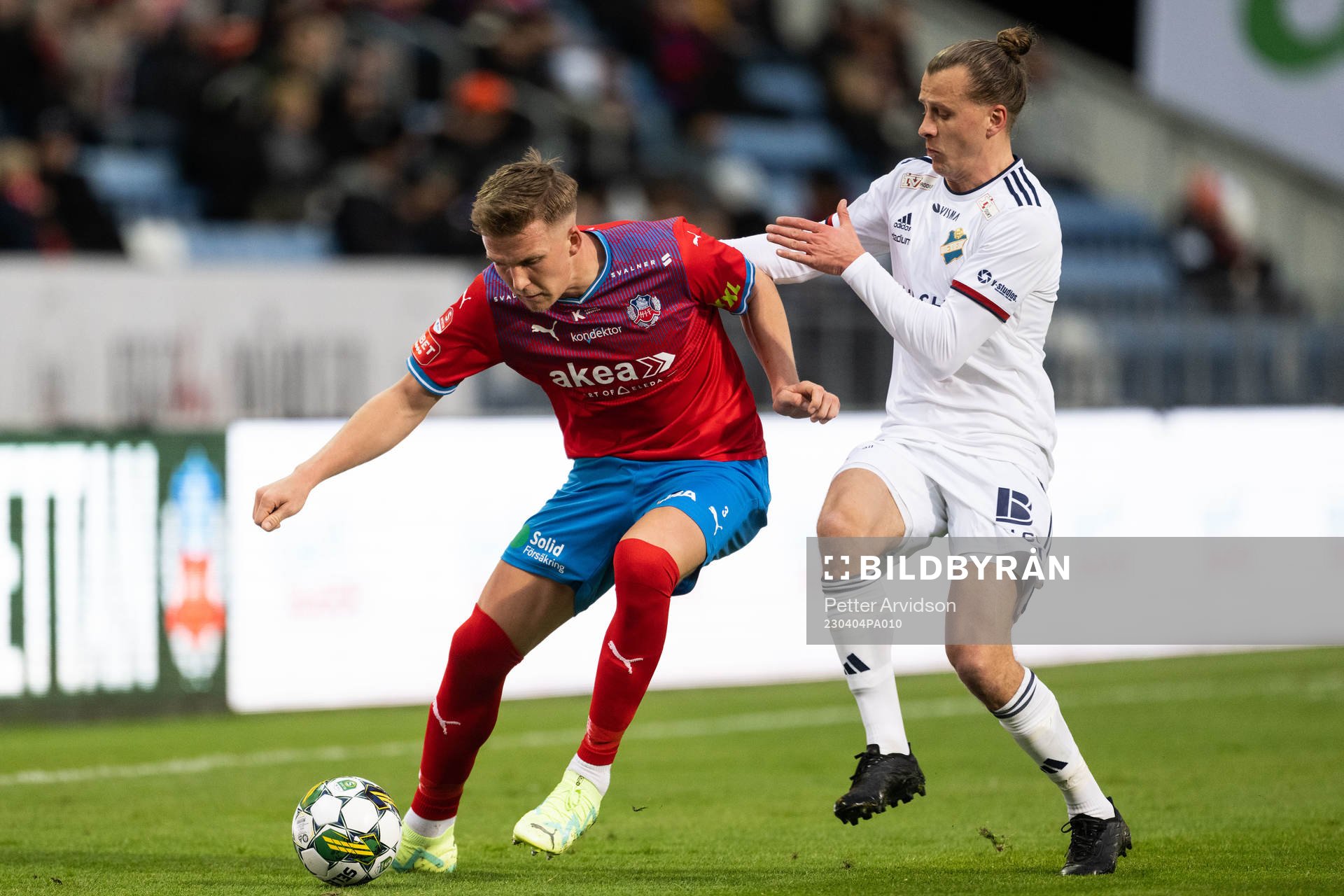 Helsingborgs Casper Widell och Östers Jesper Jonasson