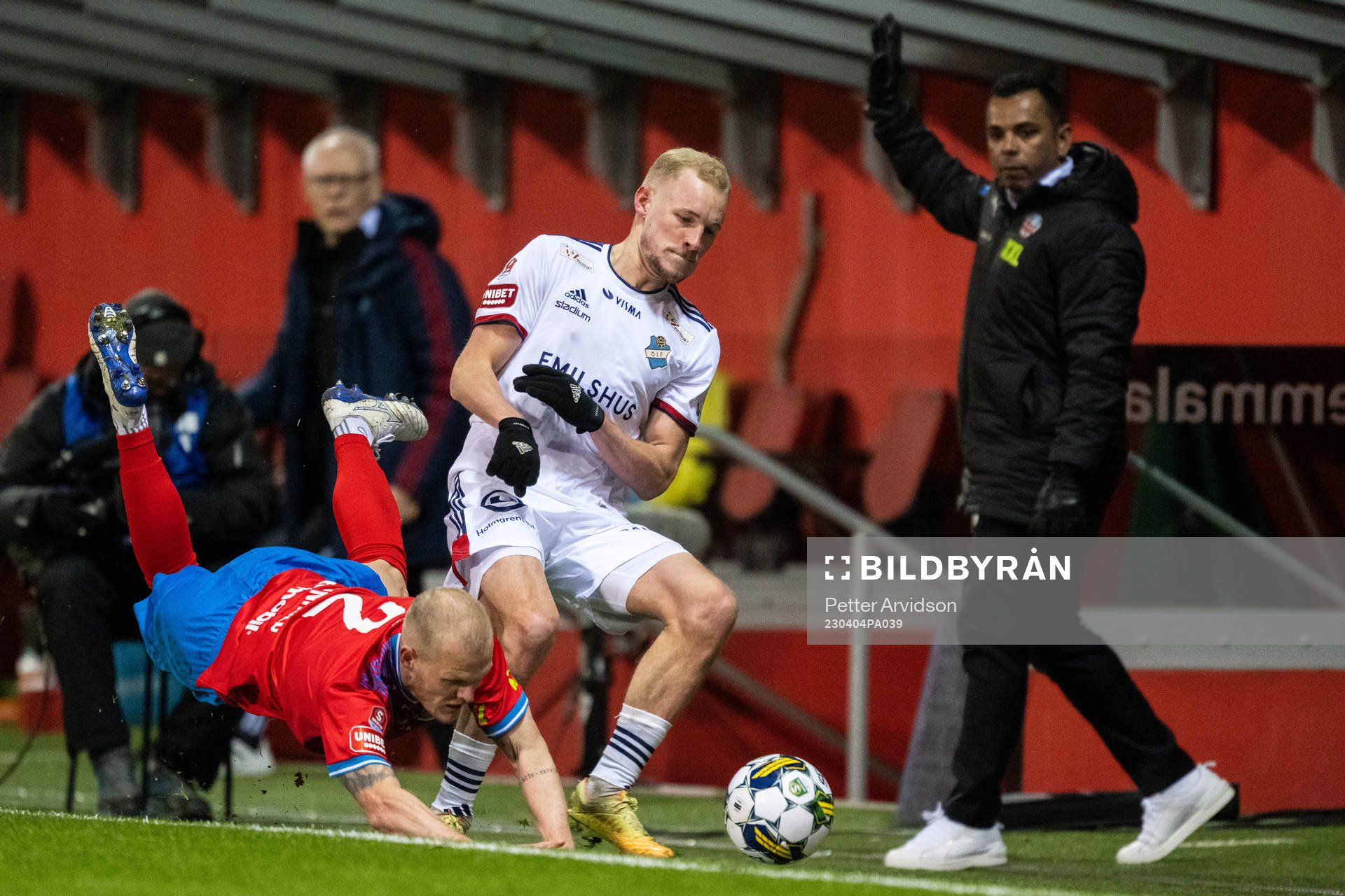 Helsingborgs Philip Rejnhold och Östers Adam Bergmark