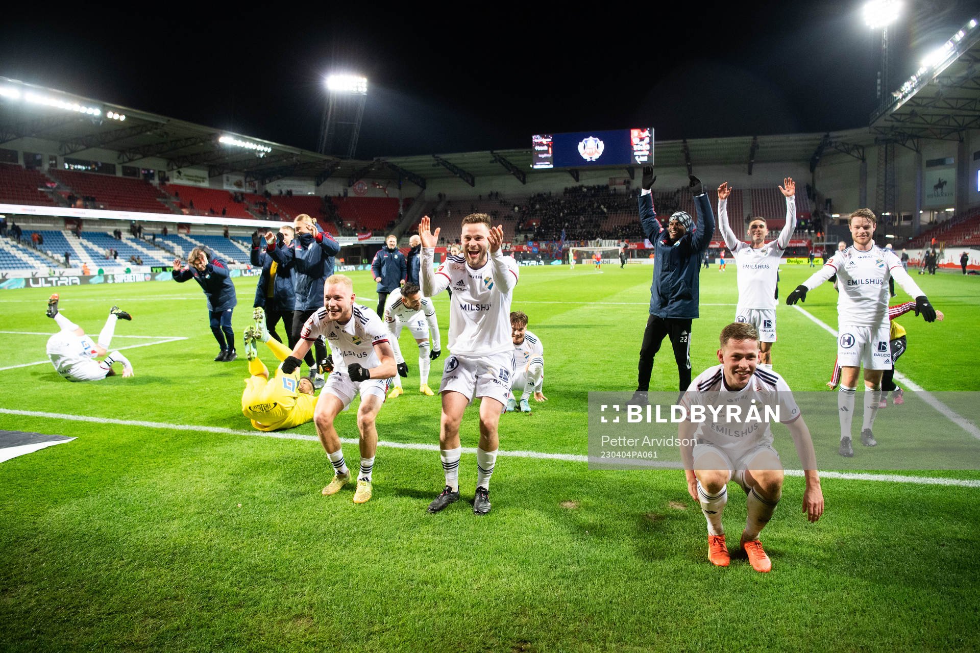 Östers spelar jublar