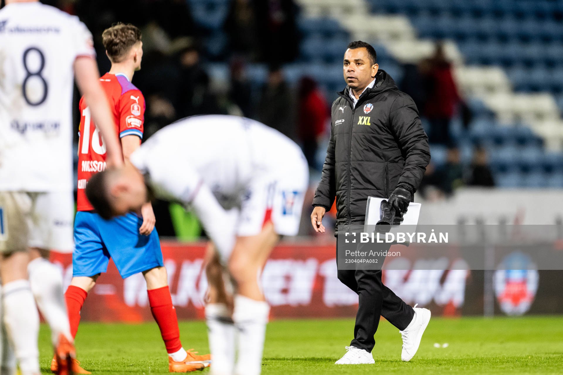 Helsingborgs tränare Alvaro Santos