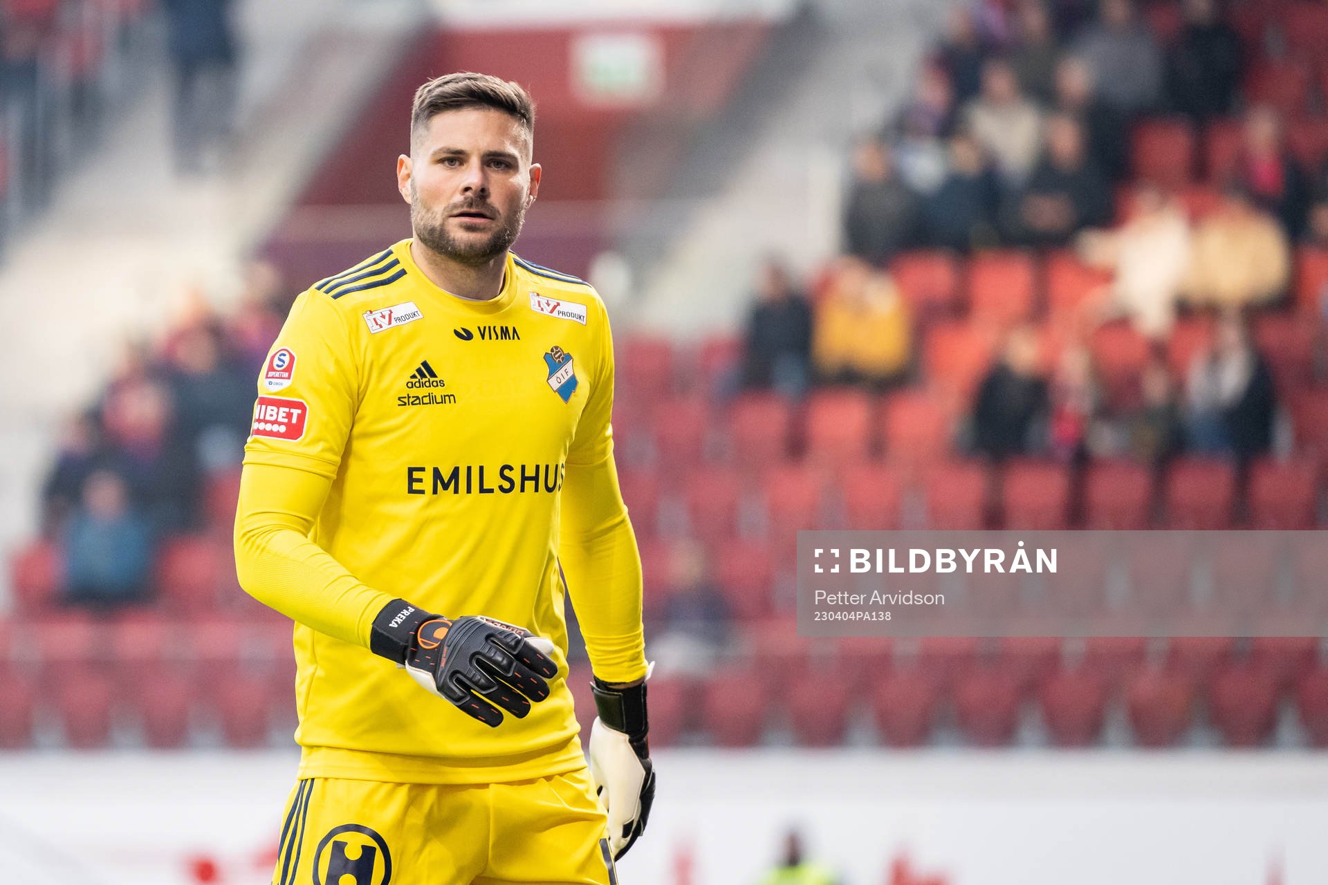 Östers målvakt Miloje Prekovic