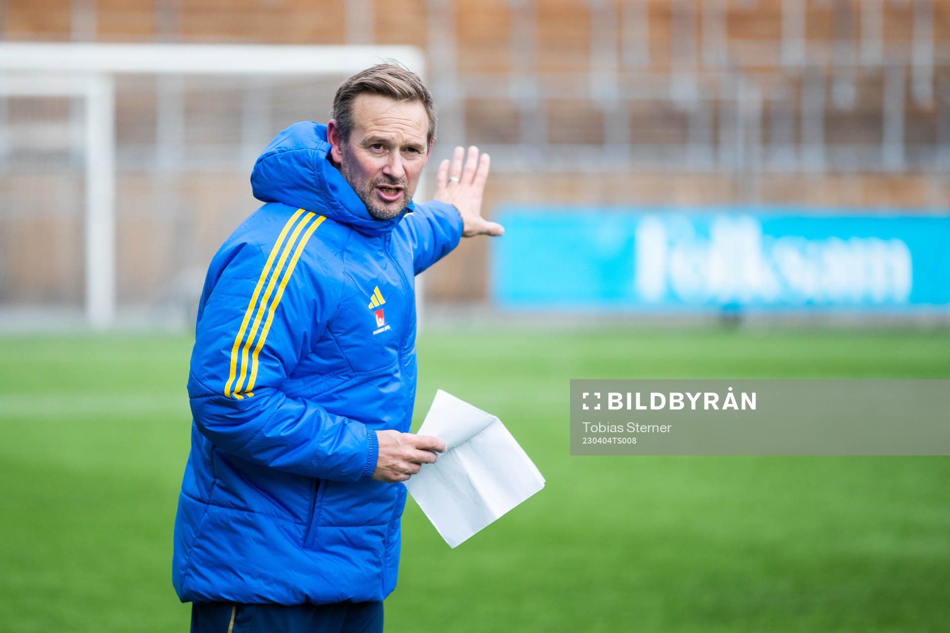Tränare Martin Qvarmans Möller