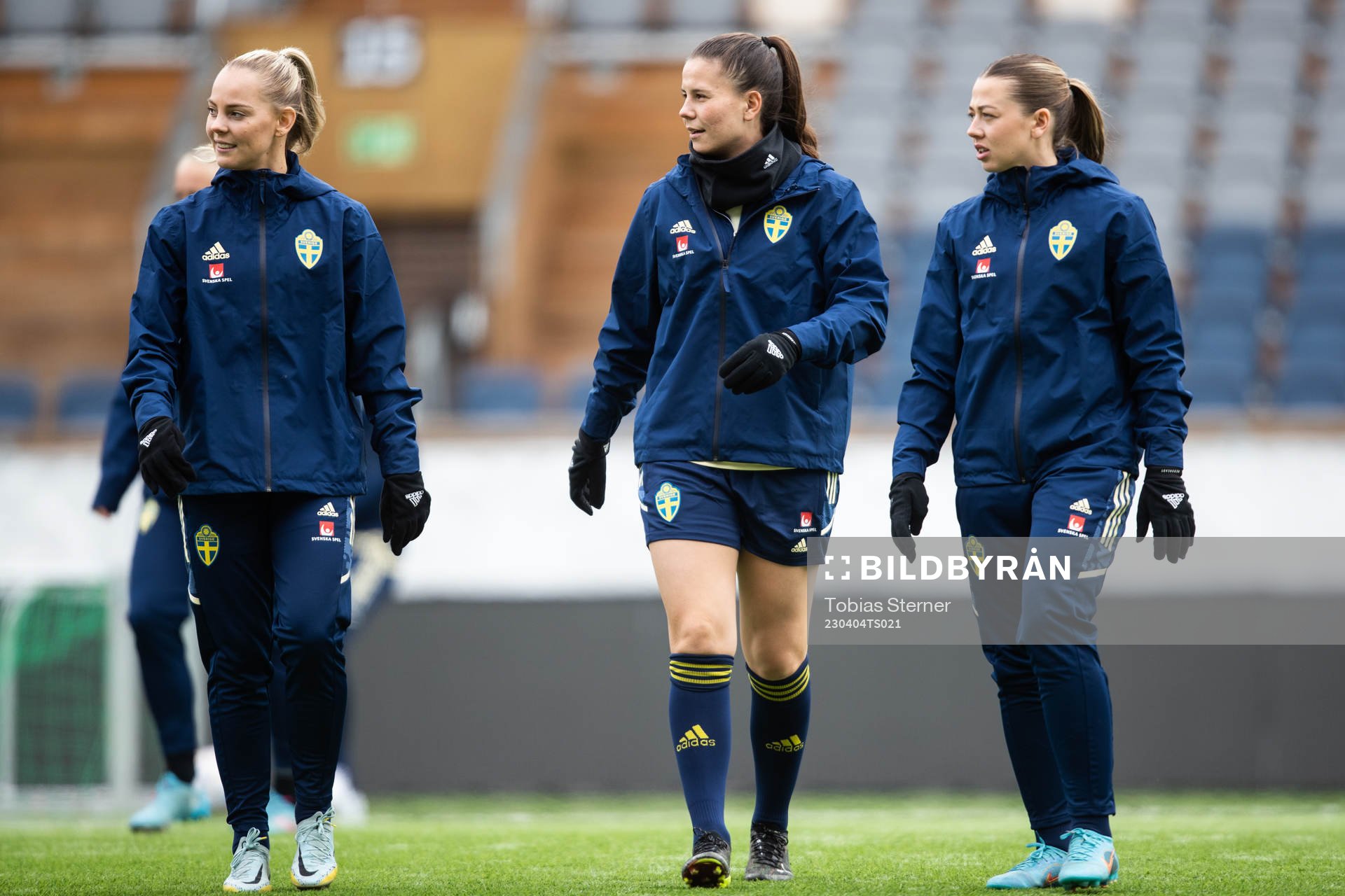 Agnes Nyberg, Josefin Harrysson och Cornelia Kapocs