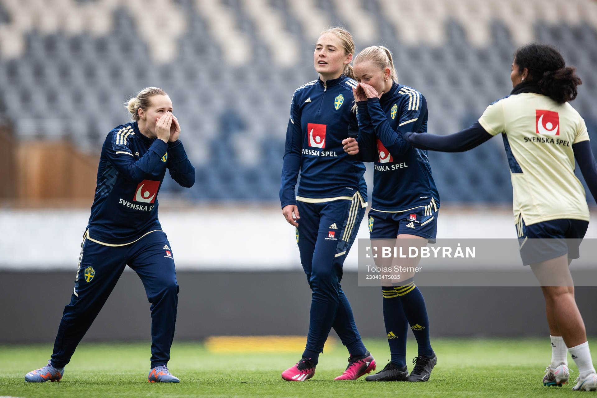 Marika Bergman Lundin, Paulina Nyström, Zara Jönsson och
