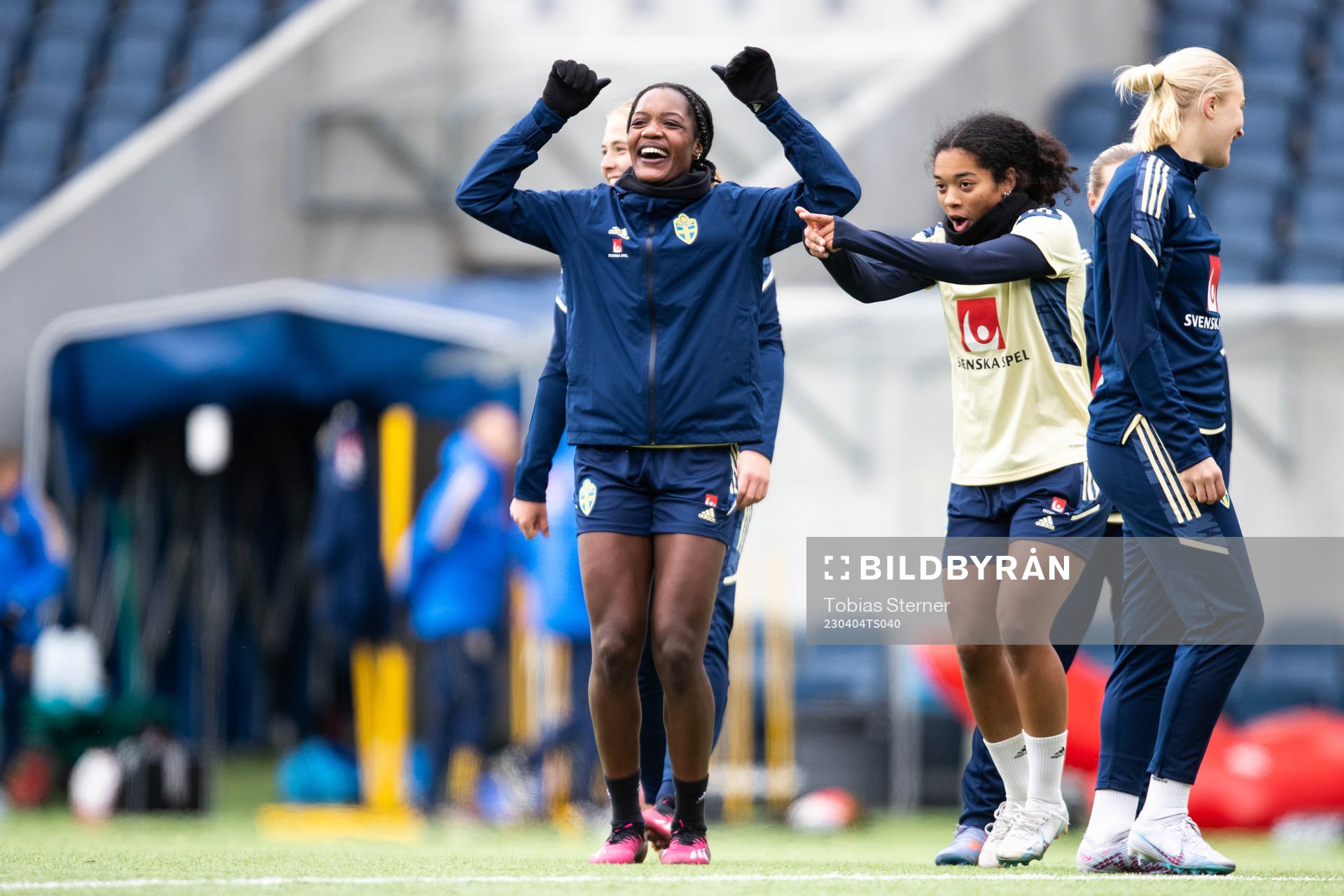 Evelyn Ijeh och Evelina Duljan