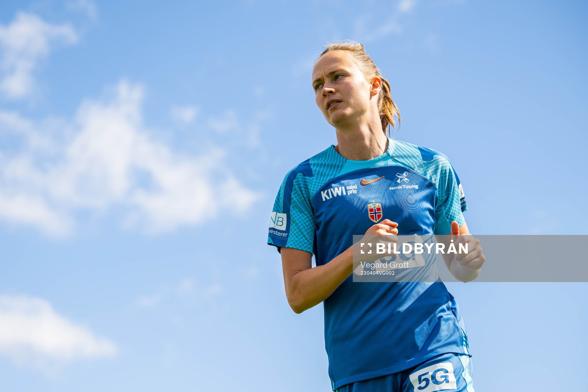 Caroline Graham Hansen of the Norwegian women's national