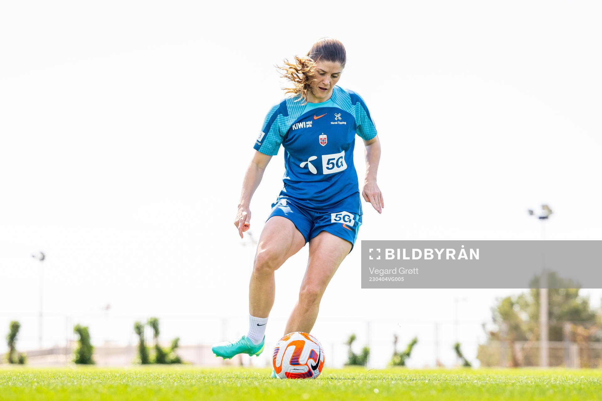 Maren Mjelde of the Norwegian women's national football team