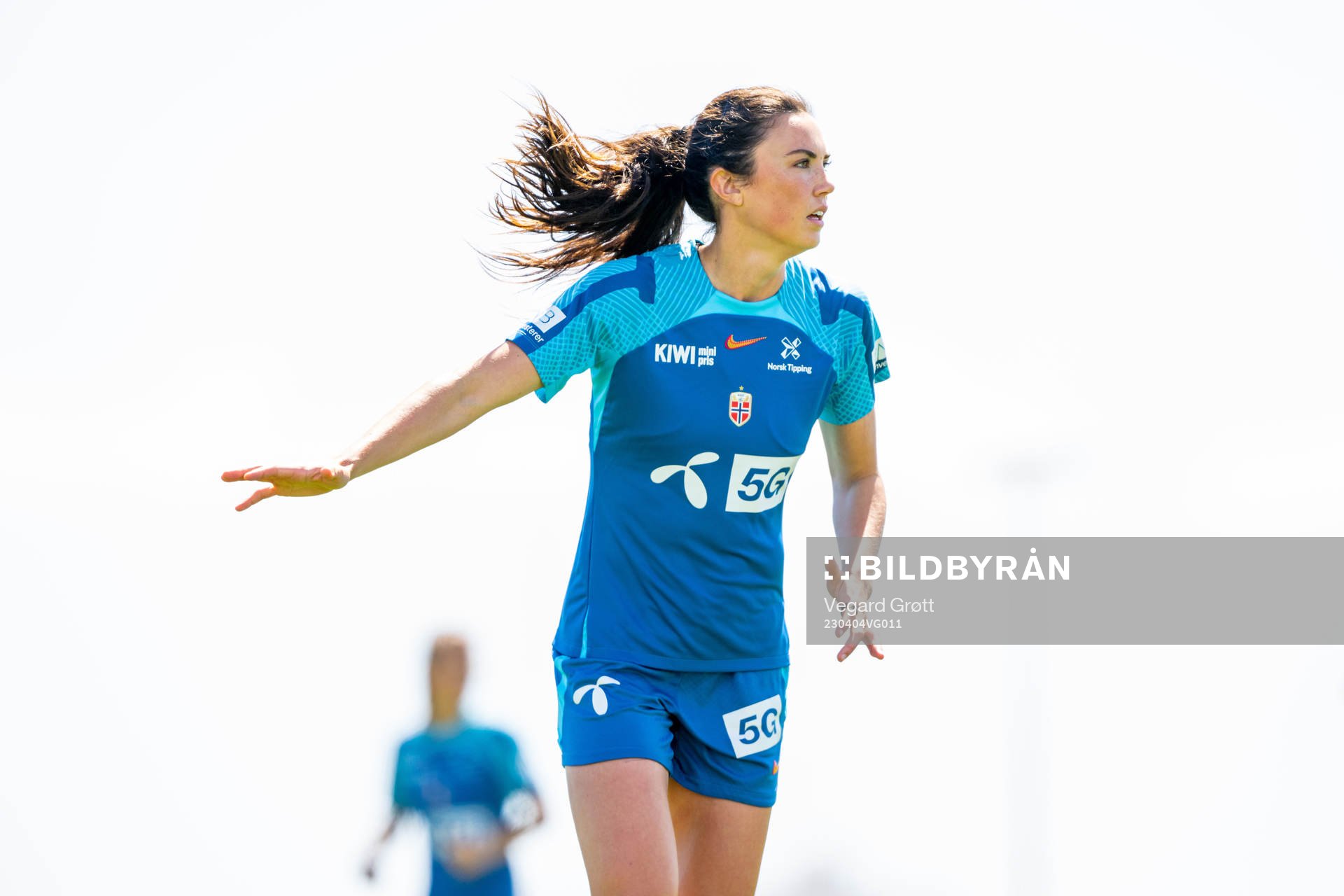 Ingrid Syrstad Engen of the Norwegian women's national