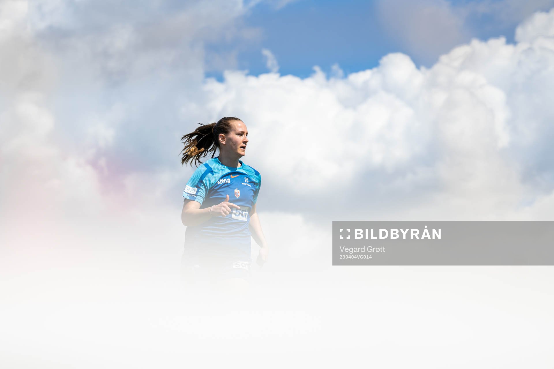 Elisabeth Terland of the Norwegian women's national
