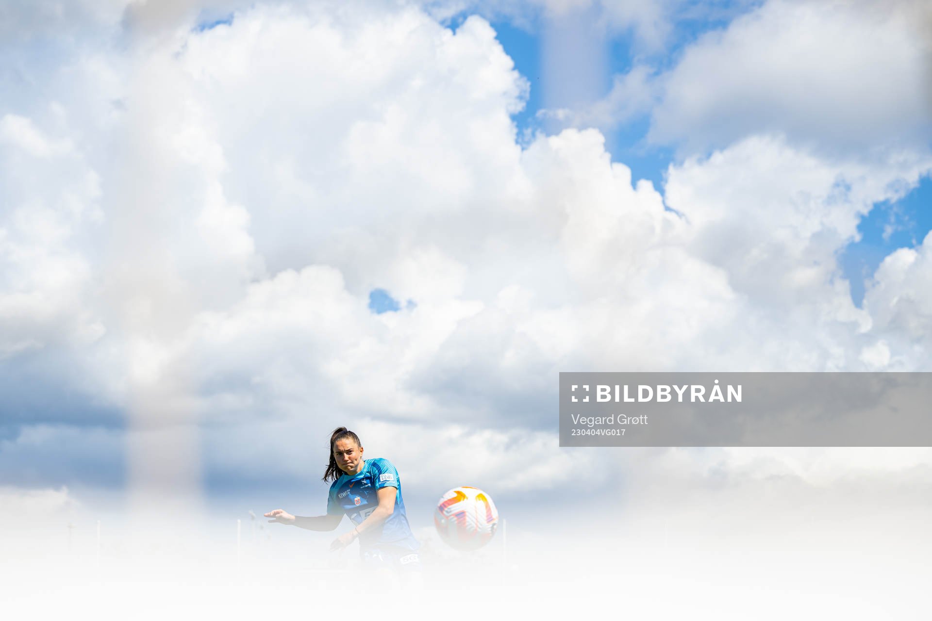 Vilde Bøe Risa of the Norwegian women's national football