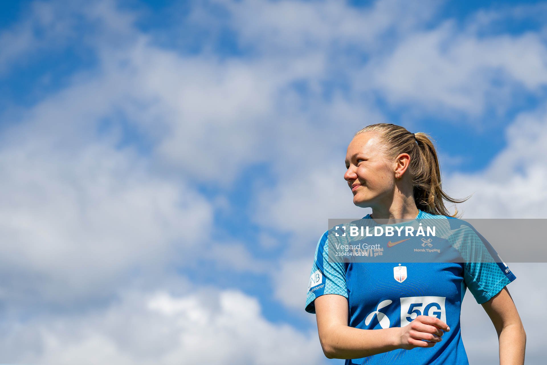 Frida Maanum of the Norwegian women's national football team