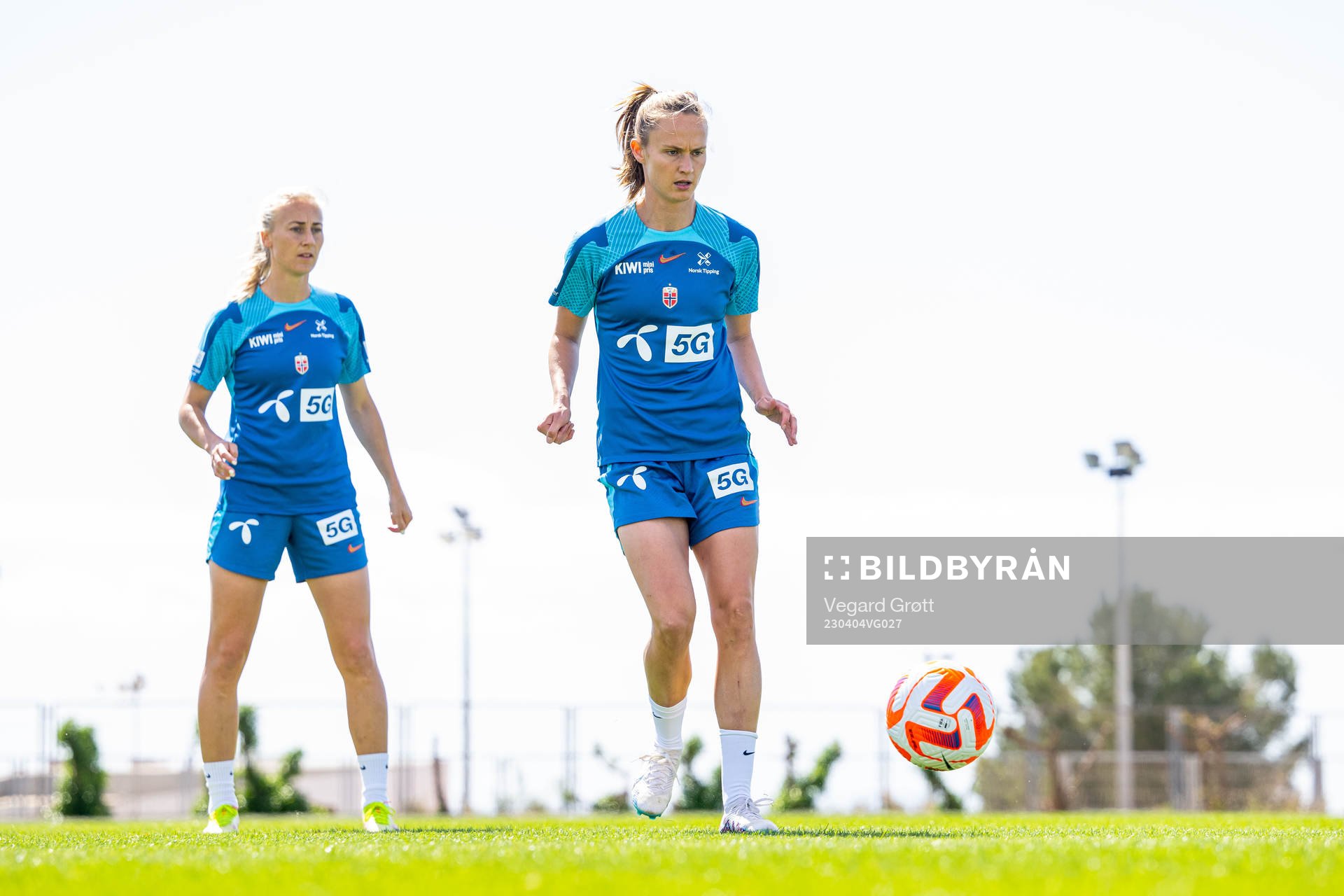 Caroline Graham Hansen of the Norwegian women's national