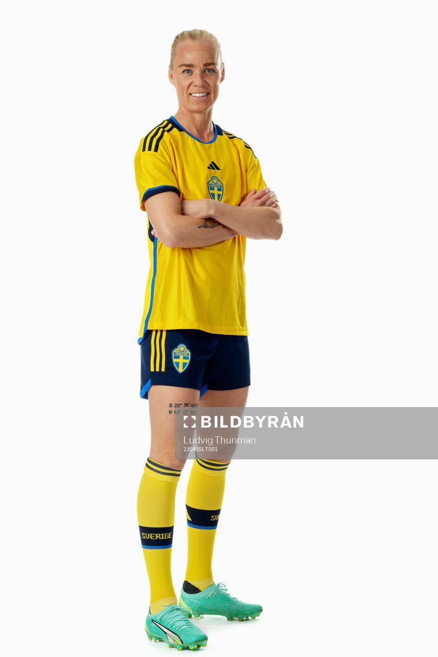 Caroline Seger of the Swedish women's national football