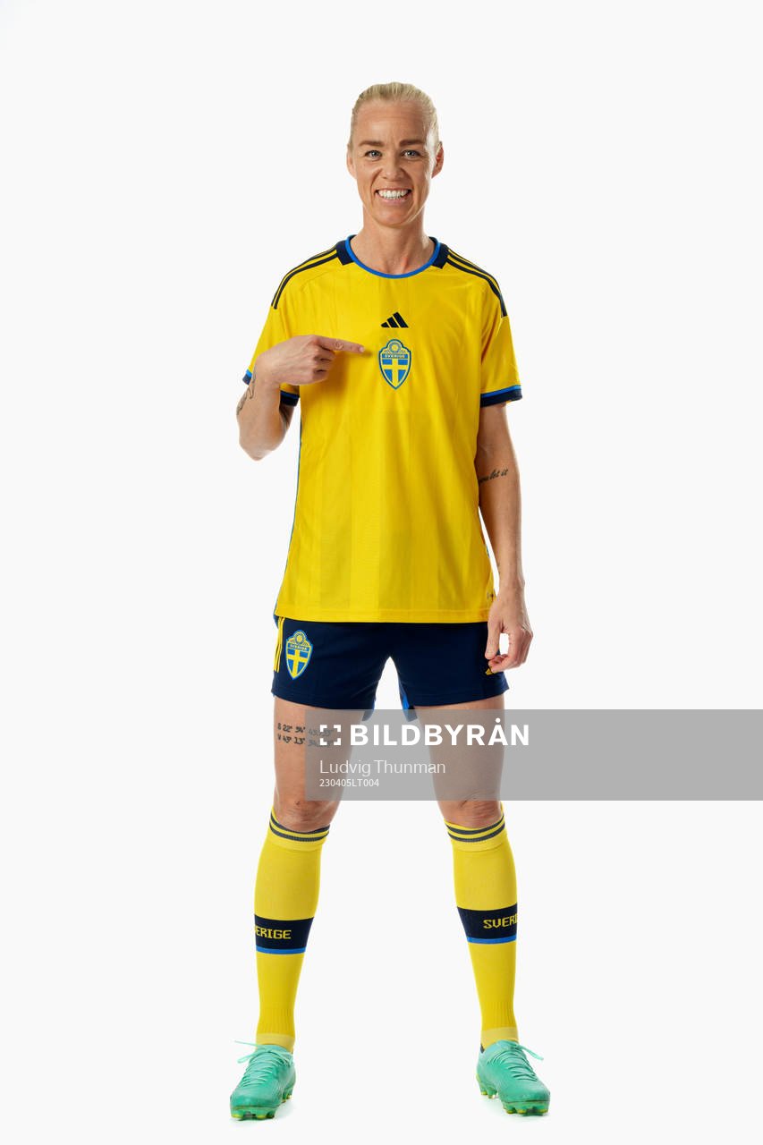 Caroline Seger of the Swedish women's national football