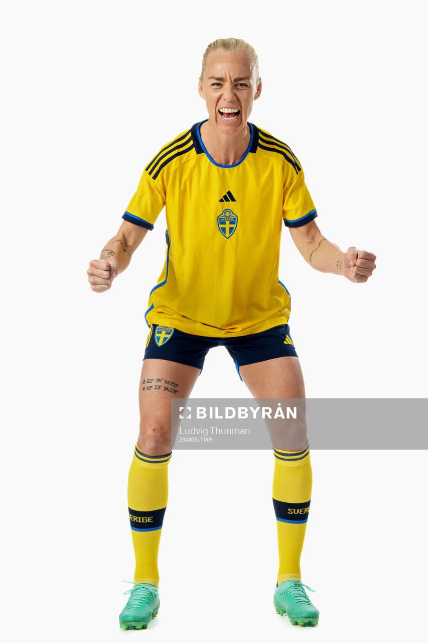Caroline Seger of the Swedish women's national football