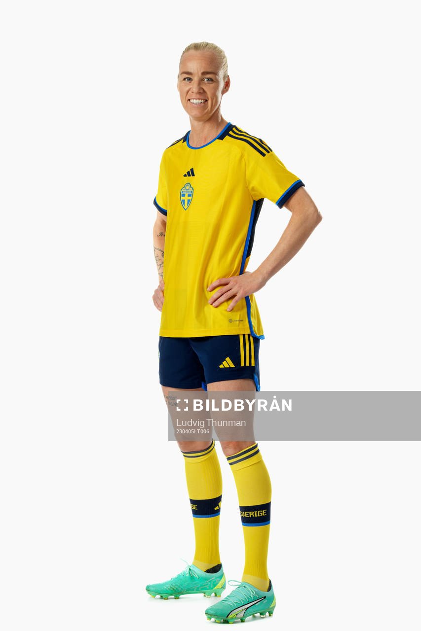 Caroline Seger of the Swedish women's national football