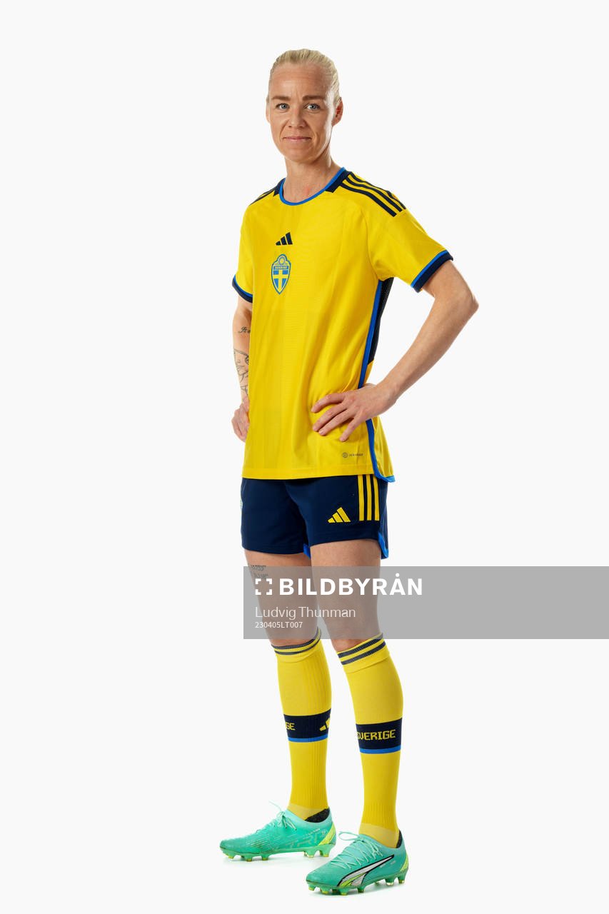 Caroline Seger of the Swedish women's national football