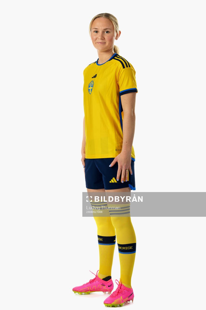 Matilda Vinberg of the Swedish women's national football
