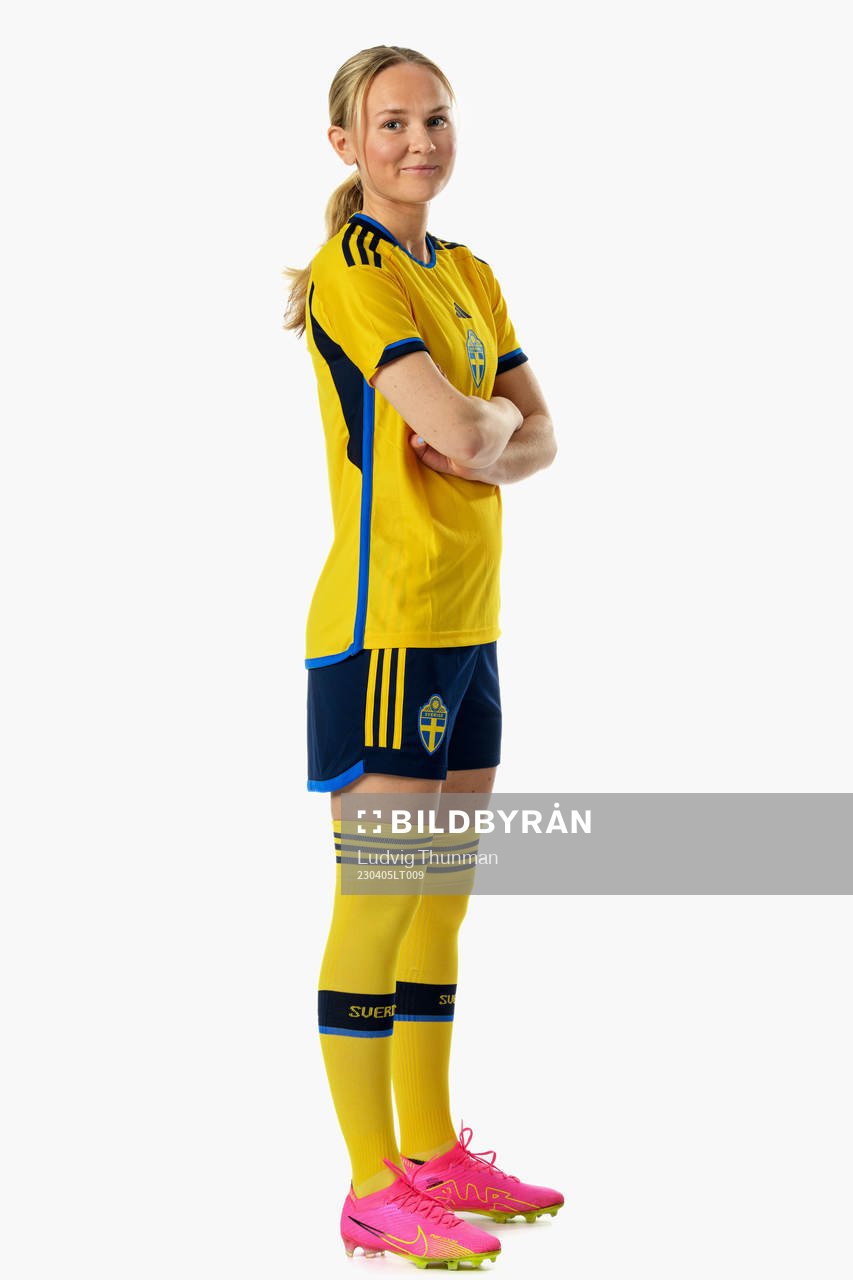 Matilda Vinberg of the Swedish women's national football