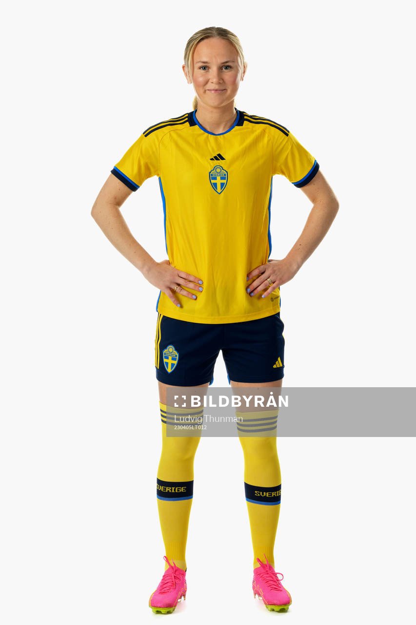 Matilda Vinberg of the Swedish women's national football