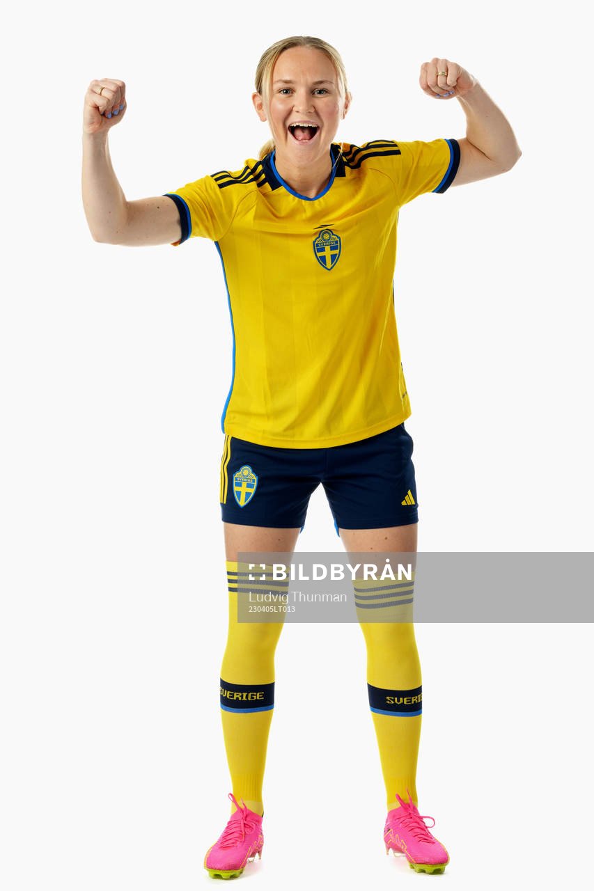 Matilda Vinberg of the Swedish women's national football