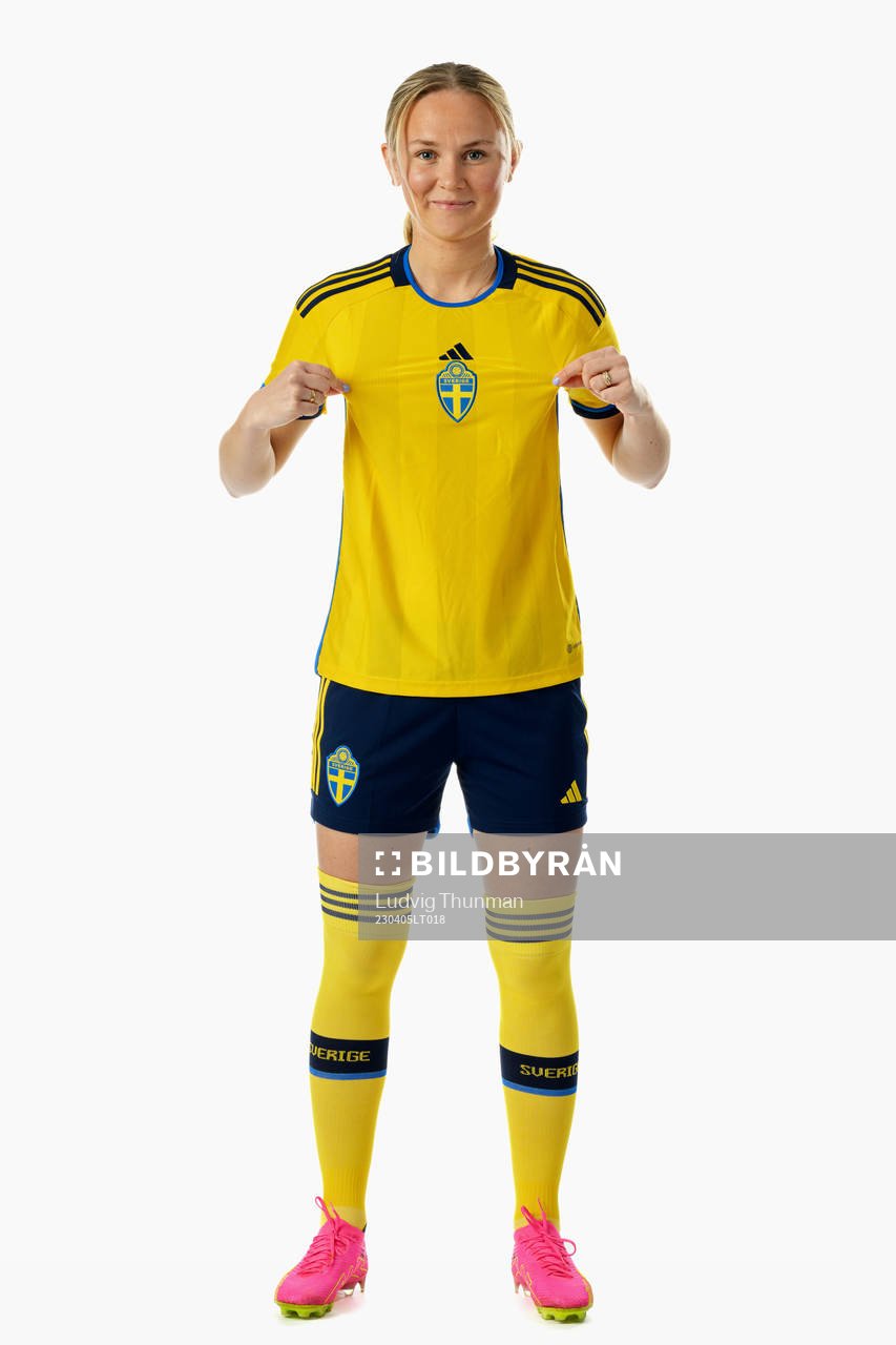 Matilda Vinberg of the Swedish women's national football