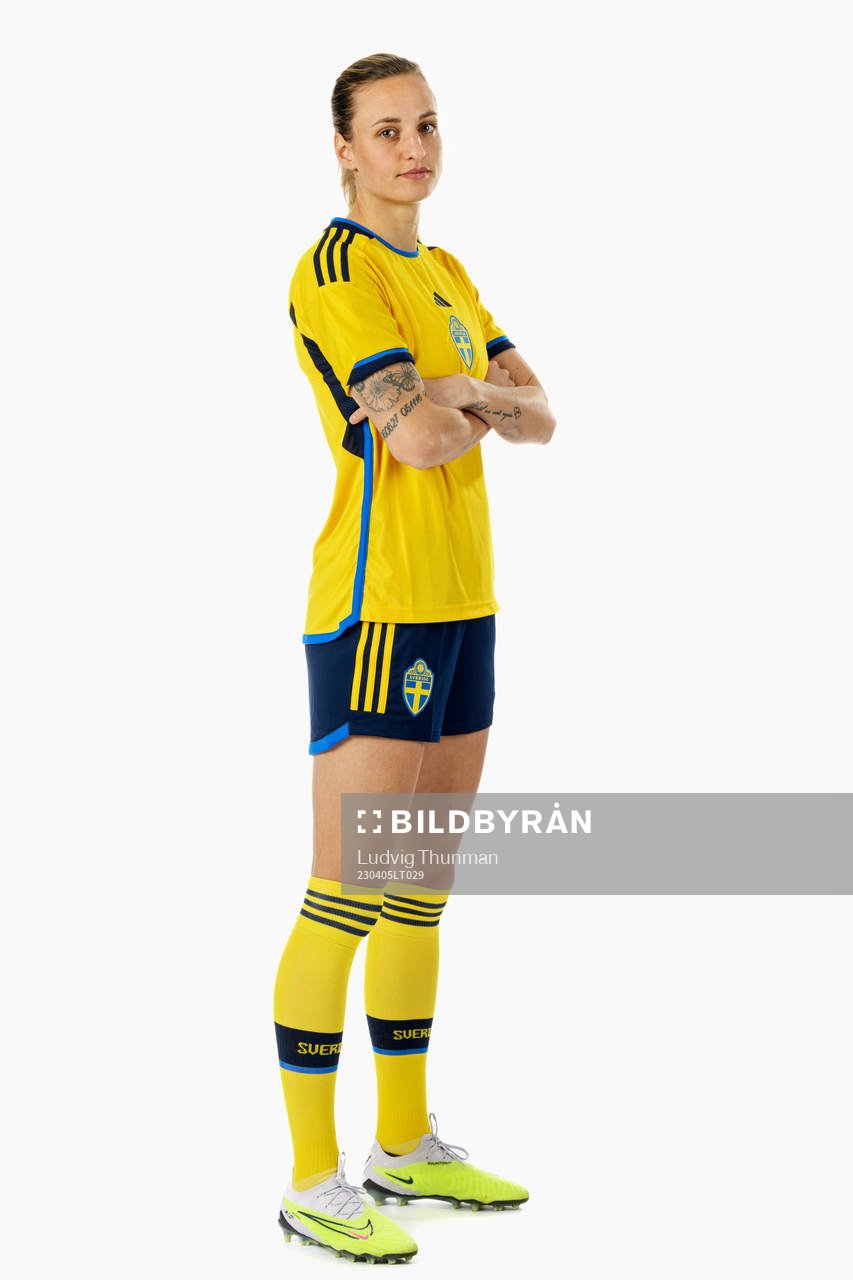 Nathalie Björn of the Swedish women's national football