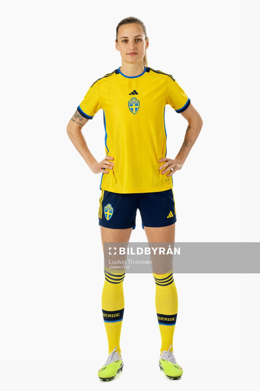 Nathalie Björn of the Swedish women's national football