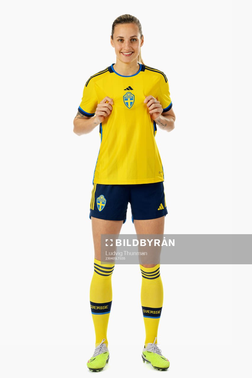 Nathalie Björn of the Swedish women's national football