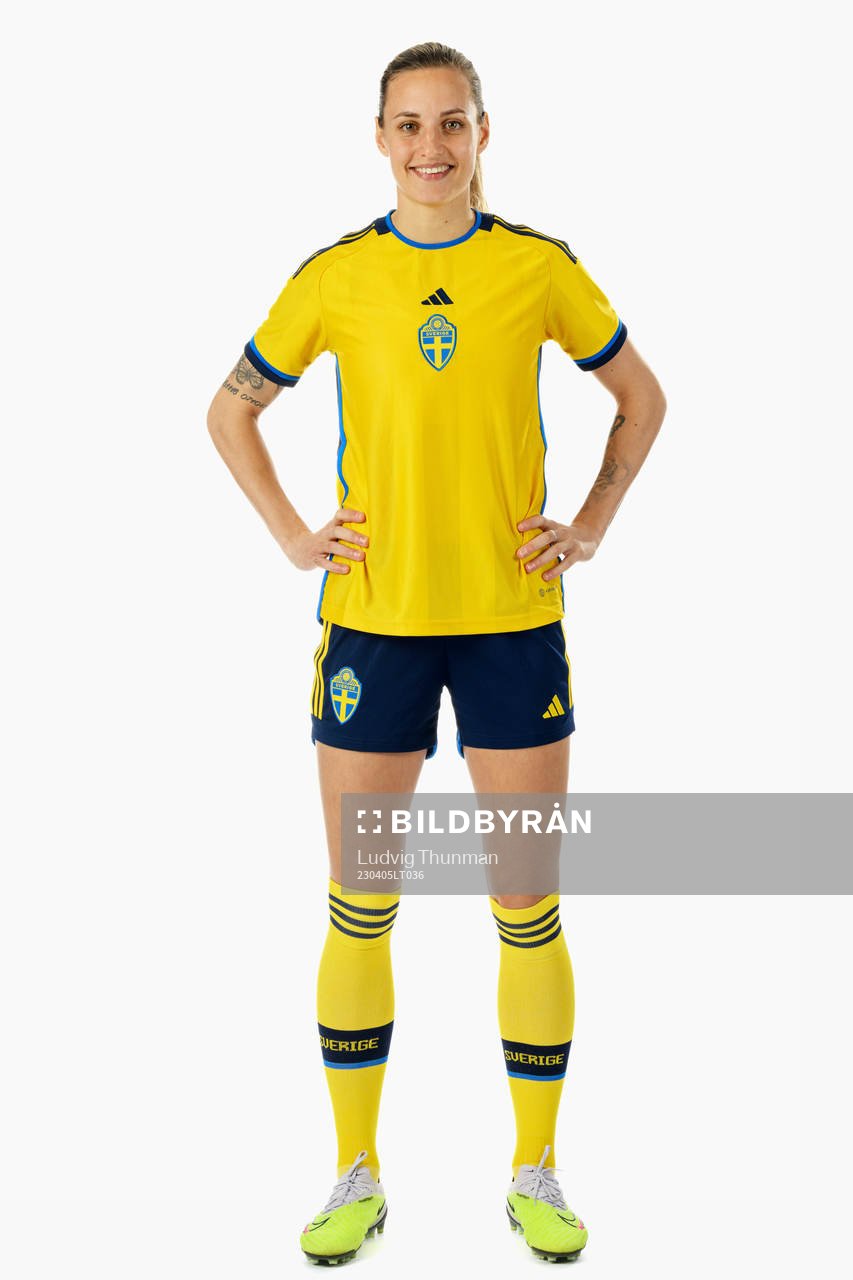 Nathalie Björn of the Swedish women's national football