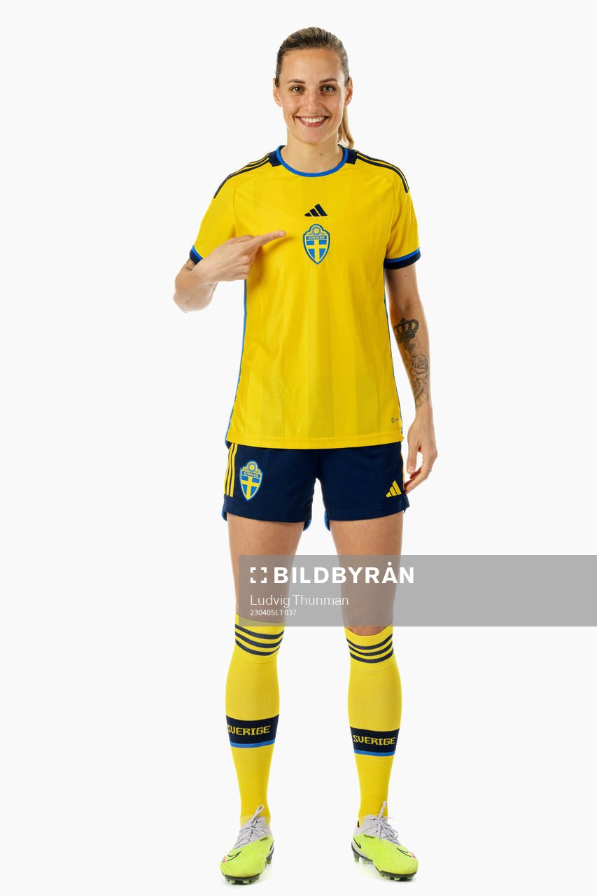 Nathalie Björn of the Swedish women's national football
