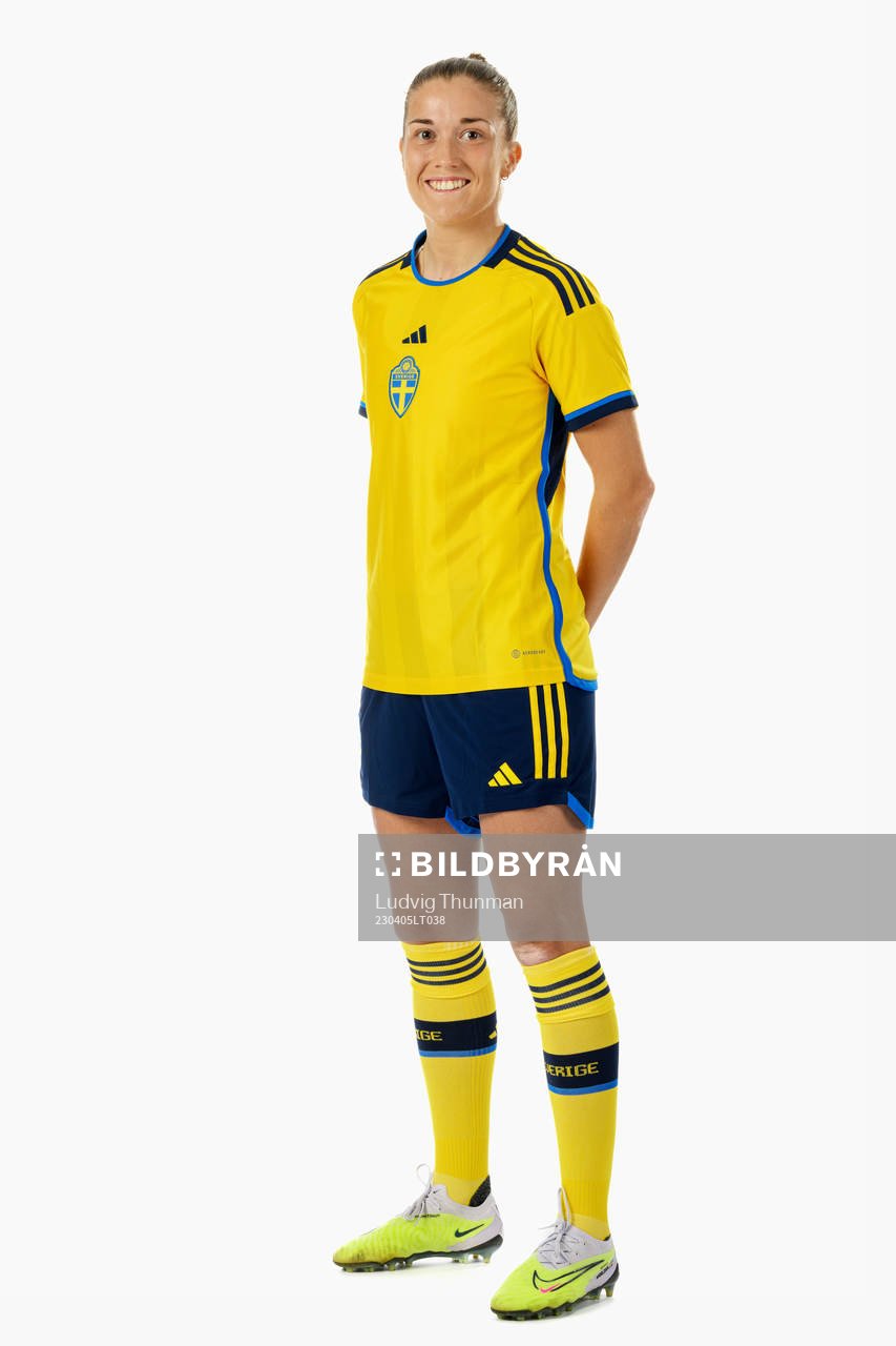 Filippa Angeldahl of the Swedish women's national football