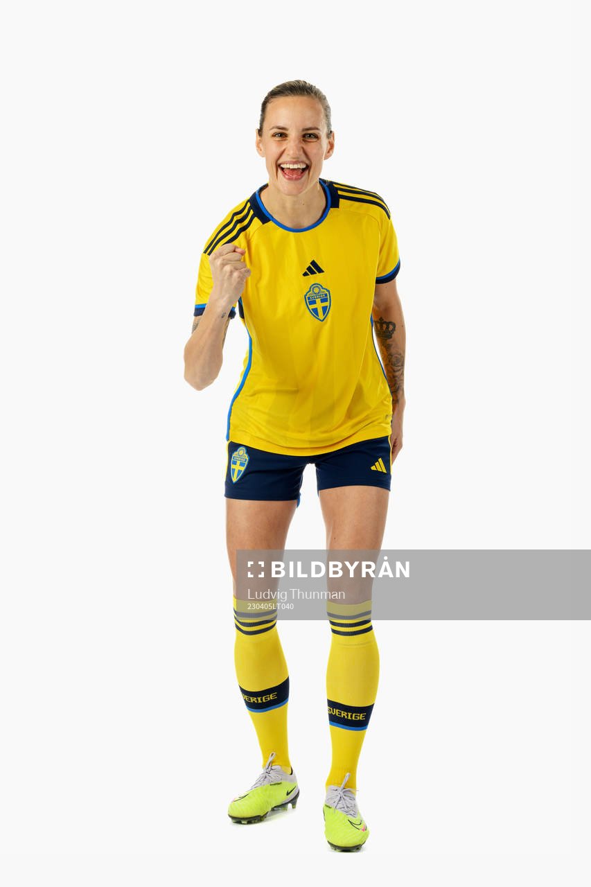 Nathalie Björn of the Swedish women's national football