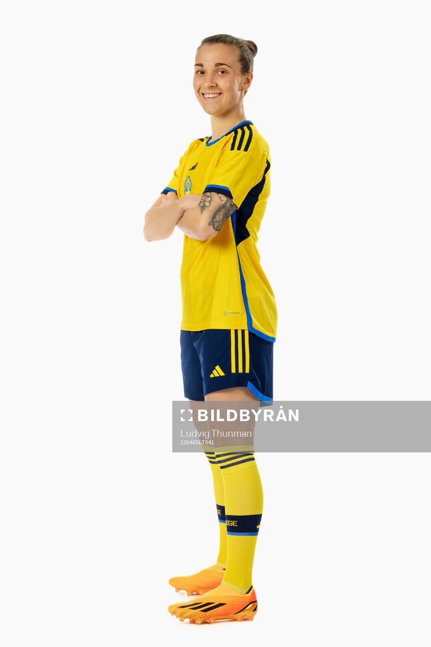 Julia Zigiotti Olme of the Swedish women's national