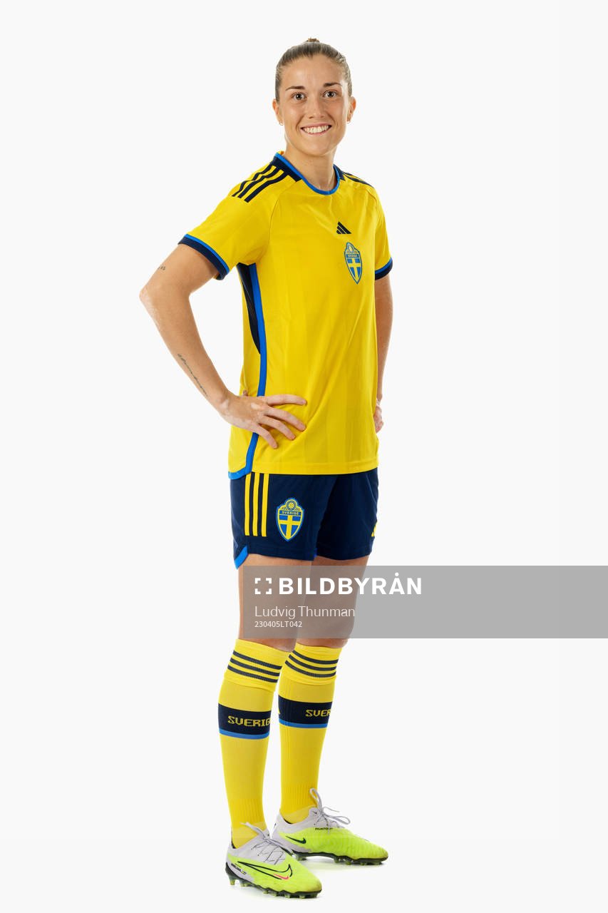 Filippa Angeldahl of the Swedish women's national football