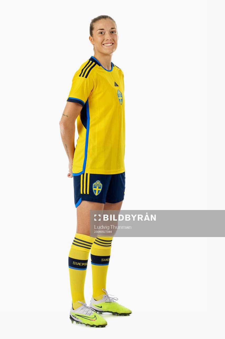 Filippa Angeldahl of the Swedish women's national football
