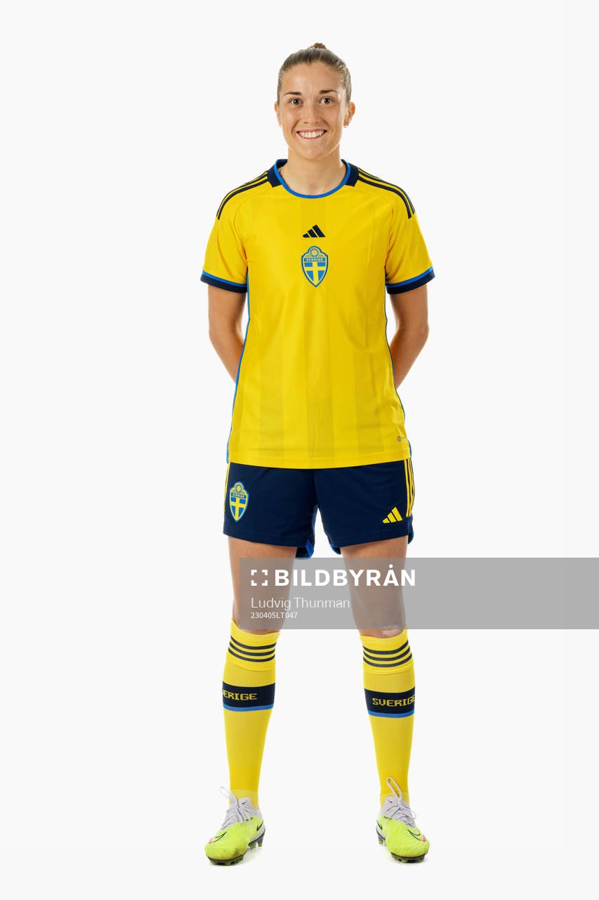 Filippa Angeldahl of the Swedish women's national football