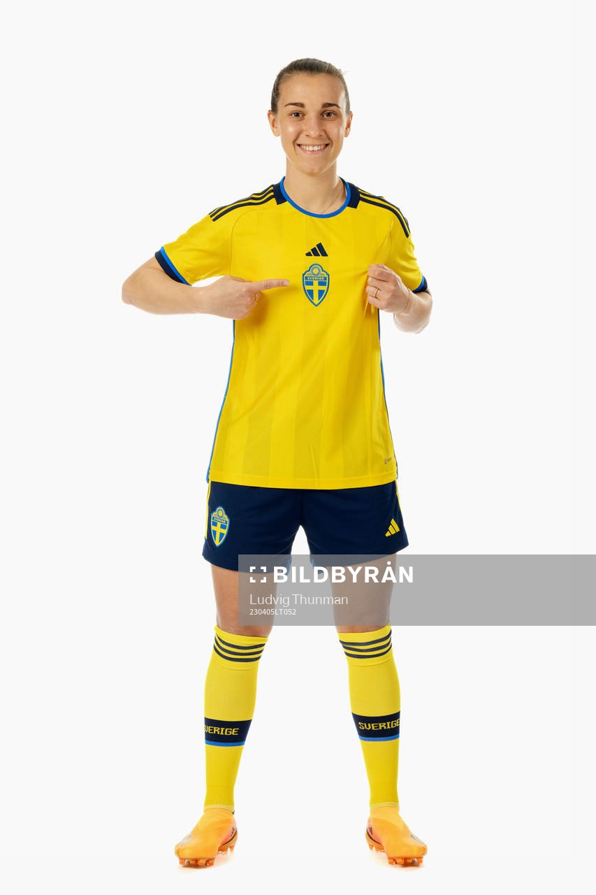 Julia Zigiotti Olme of the Swedish women's national