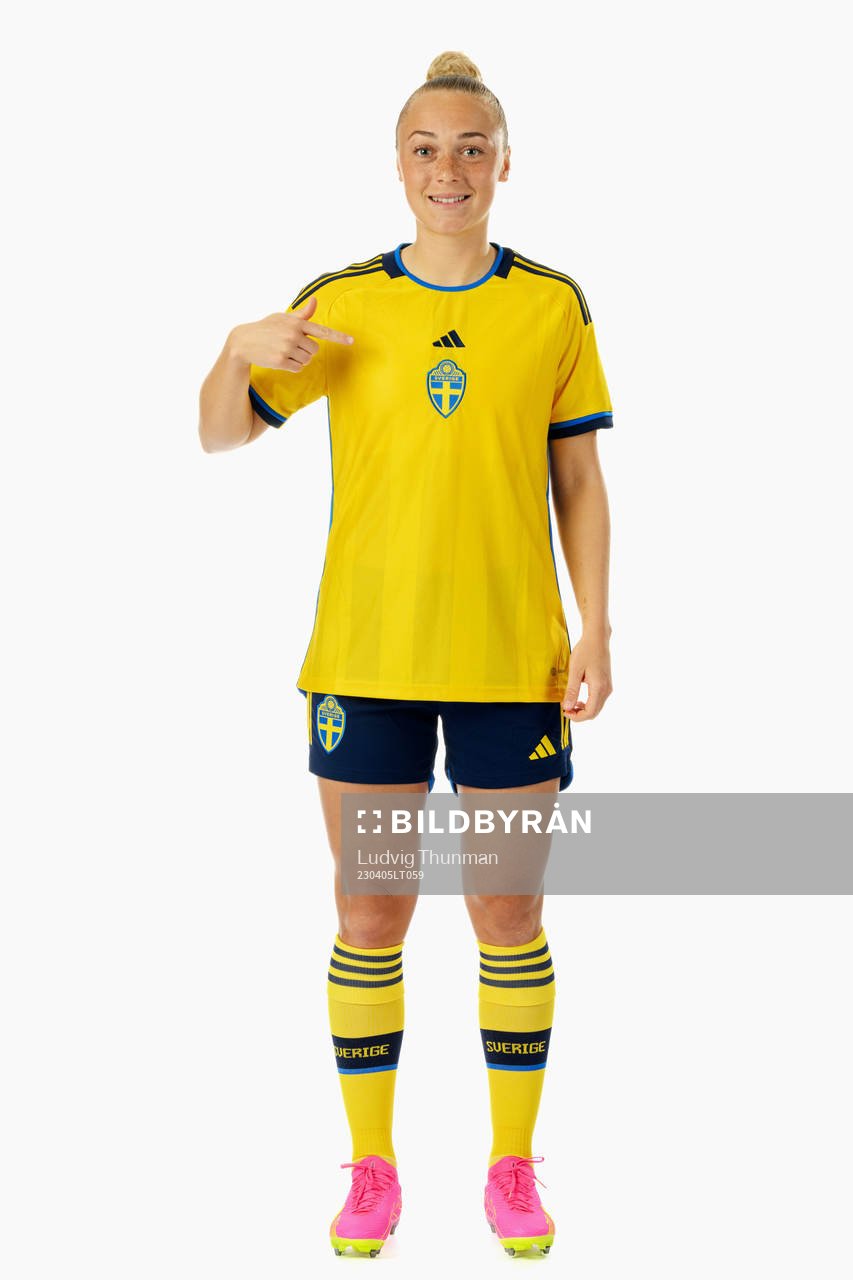 Hanna Bennison of the Swedish women's national football