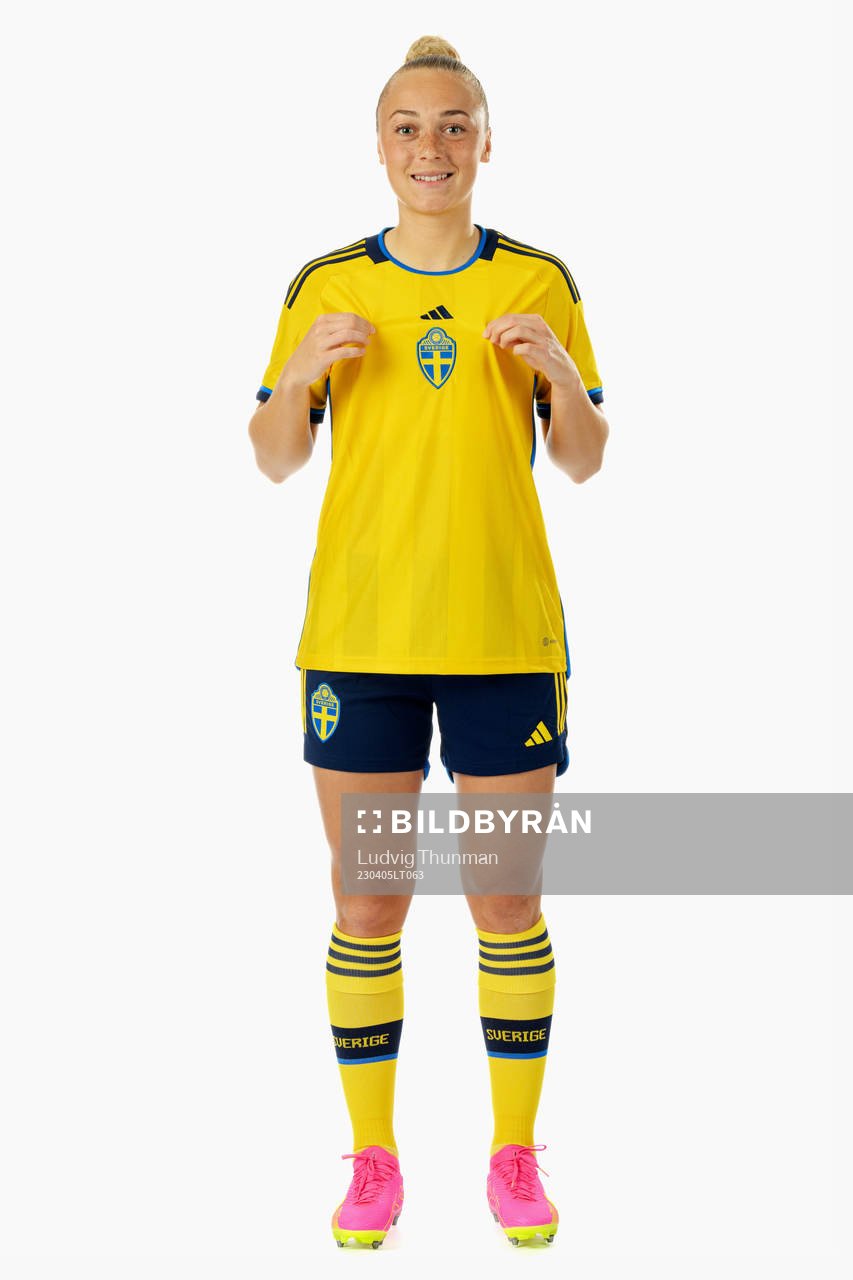 Hanna Bennison of the Swedish women's national football