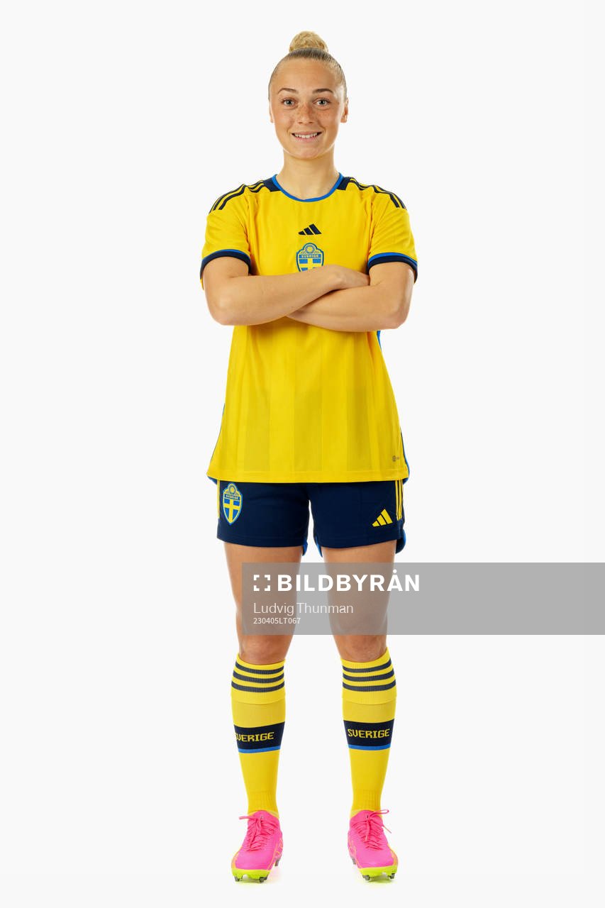 Hanna Bennison of the Swedish women's national football